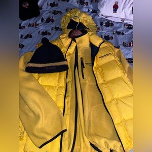 Polo Sport fleece,vest & hat combo